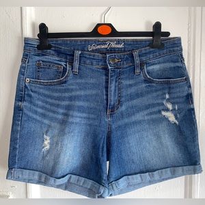 Mid Rise Boyfriend Shorts